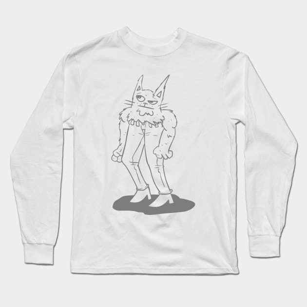 catjeans Long Sleeve T-Shirt by revjosh